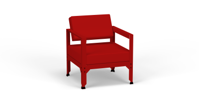 Fauteuil exterieur aluminium avec dossier basculant - Matière Grise - Salon de jardin en alu - Hegoa – Image 7