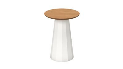 Tabouret haut en acier - Matière Grise - Meuble en métal - Ankara – Image 8