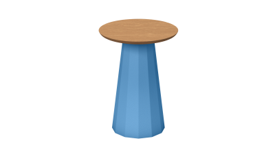 TABOURET matière grise