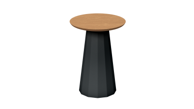 Tabouret haut en acier - Matière Grise - Meuble en métal - Ankara – Image 7