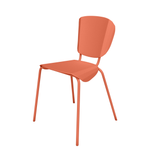 chaise batchair matiere grise