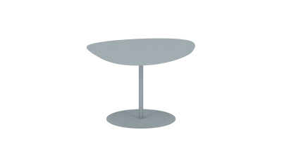 table basse exterieur aluminium - Matière grise - Salon de jardin en alu - Galet 2 – Image 5
