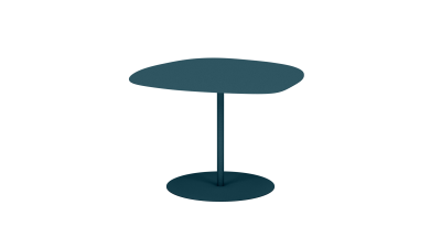 table basse en acier - Matière grise - Meuble en métal - Galet 3 – Image 5