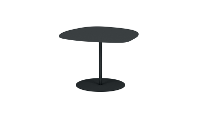 table basse en acier - Matière grise - Meuble en métal - Galet 3 – Image 7