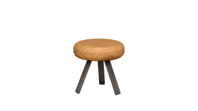 Tabouret en acier - Matière Grise - Meuble en métal - Smack – Image 10