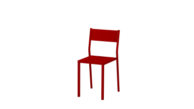 Chaise exterieur aluminium - Matière Grise - Salon de jardin en alu - Take – Image 4
