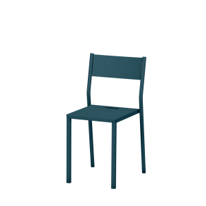 chaise exterieur matiere grise