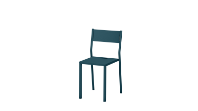 chaise exterieur matiere grise