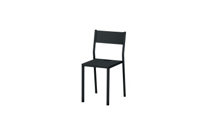 Chaise exterieur aluminium - Matière Grise - Salon de jardin en alu - Take – Image 8