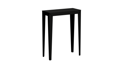 Console en acier - Matière grise - Meuble en métal - Zef – Image 4
