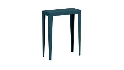 Console en acier - Matière grise - Meuble en métal - Zef – Image 8