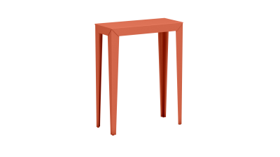 Console en acier - Matière grise - Meuble en métal - Zef – Image 7