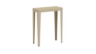 Console en acier - Matière grise - Meuble en métal - Zef – Image 6