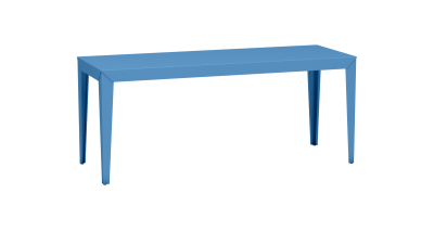 table rectangle matière grise