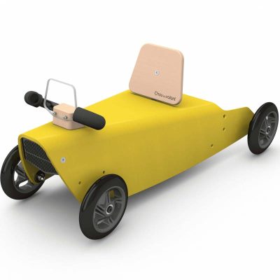 Bascule & Porteur enfant 4en1 voiture - Chou du Volant - Draisienne & Bascule – Image 4