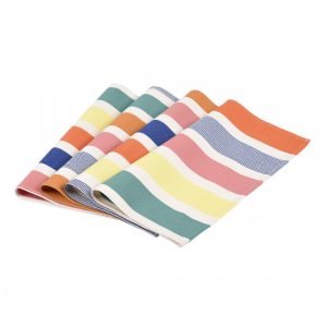 serviette de table rayée artiga