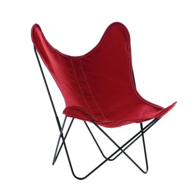 airborne fauteuil coton terracotta
