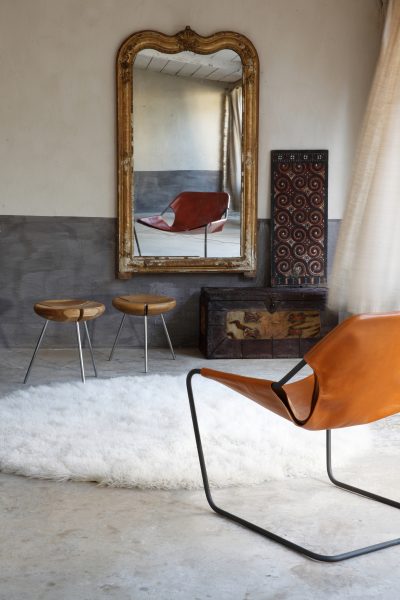 Fauteuil Paulistano Cuir - Objekto - Chaises & Tabourets – Image 2