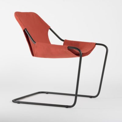 Fauteuil Paulistano Tissu - Objekto - Chaises & Tabourets – Image 3