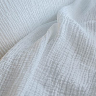 Housse de couette en gaze de coton blanc 240x220 cm - Maison d'été - Linge de maison – Image 2