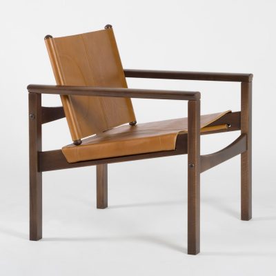 Fauteuil en cuir Peglev - Objekto - Fauteuils & Canapés