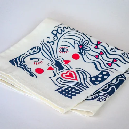 la serviette de table