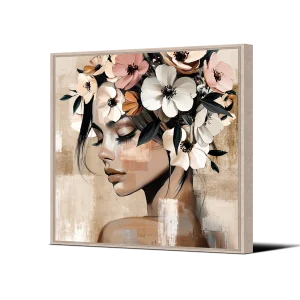 Tableau design en toile - ALY - Podevache - Art mural