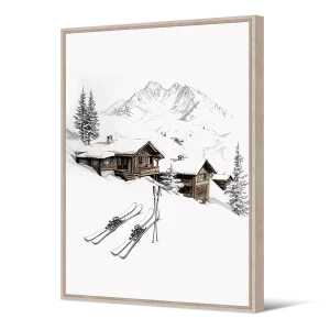 Tableau design en toile - SOGLIO - Podevache - Art mural