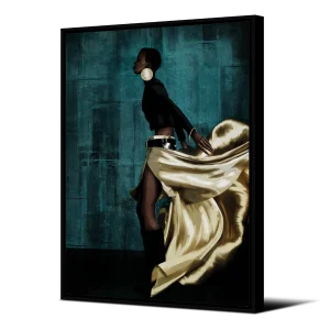 Tableau design en toile - JALIL - Podevache - Art mural