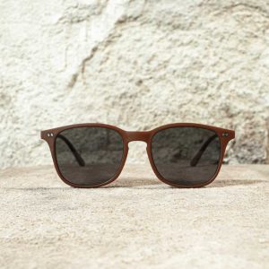 Lunettes de soleil en plastique recyclé - Caroux Sienne - Eio - Lunettes