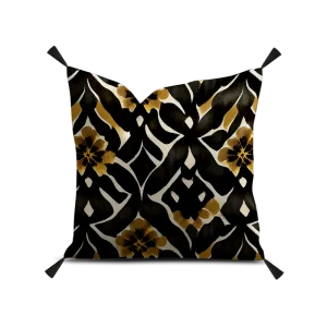 Coussin velour design PRATO - Podevache - Linge de maison