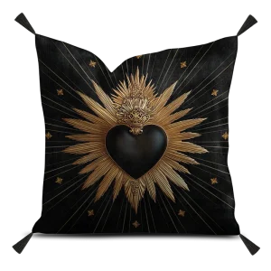 Coussin velour design MONTALCINO - Podevache - Linge de maison