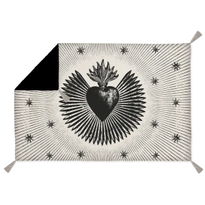 Plaid velour design - ASSUR - Podevache - Linge de maison