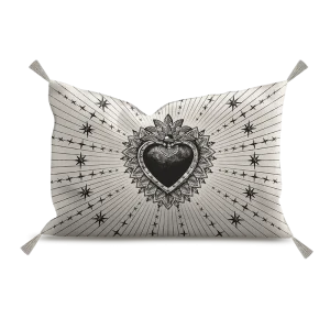 Coussin velour design ANTIUM - Podevache - Linge de maison