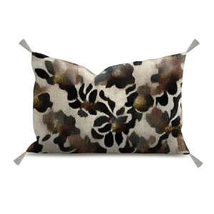 Coussin velour design BABYLONE - Podevache - Linge de maison