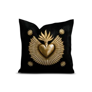 Coussin velour design BLESLE - Podevache - Linge de maison