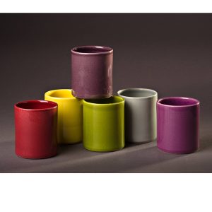 Lot de 2 Tasses L céramique - Pêle mêle - Atelier Bernex - Art de la table